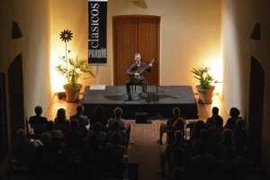 Recital de guitarra en Rodalquilar.