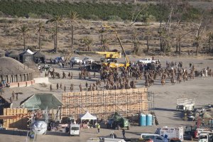 Rodaje de ‘Juego de Tronos’ en El Chorrillo de Sierra Alhamilla, en  Pechina.