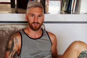 Leo Messi ha cambiado de imagen.