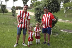Jerónimo, José Miguel y los pequeños José Jerónimo y Roberto fueron al Mediterráneo.