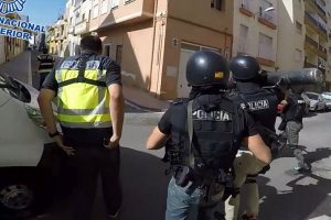 Entrada de los GOES en el domicilio de El Quemadero