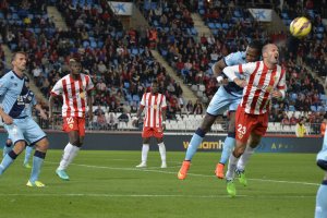 Soriano en el Almería-Rayo.