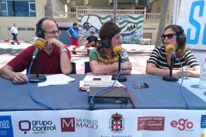 La concejala de Cultura,  Ana Martínez Labella, ha acudido a ‘Hoy por hoy’ para hablar con Tony Fernández y Guillermo Mirón sobre el 50 Festival de F