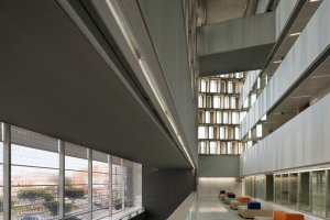 En la imagen, interior del Palacio de Justicia de El Ejido.