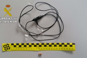 Material usado y requerido por la Guardia Civil.