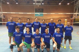 El equipo universitario preparado.