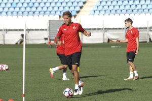 Morcillo en la vuelta al trabajo.