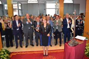 Lourdes Ramos en la toma de posesión como alcaldesa.