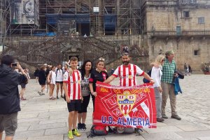 La familia Sánchez Ruiz en Santiago de Compostela.