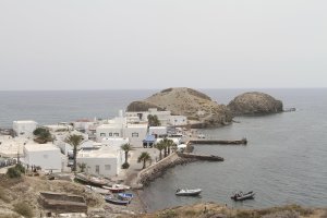 Imagen de La Isleta del Moro, en Cabo de Gata.