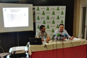 Francisco Vargas y Ángel López presentaron el informe