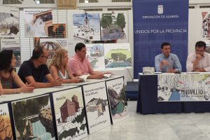 Presentación de las "Maravillas del Río Andarax" en el Patio de Luces de la Diputación.