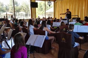 Ensayo de la OIAL para el concierto de este sábado.