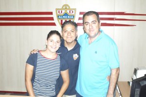 El equipo del Almería que hace los abonos.