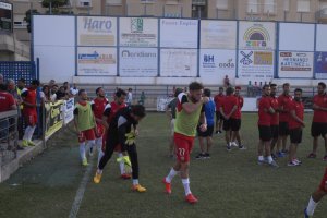 El partido ante el Águilas la temporada pasada.