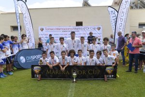 Los alevínes del Comarca fueron segundos.