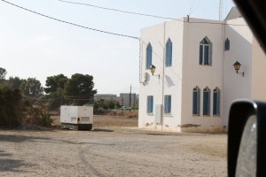 El generador que proporciona electricidad a la oficina central de Galasa en Vera.