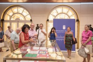 Presentación de la exposición que acoge Diputación hasta final de año.