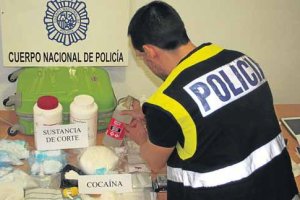 Sustancias decomisadas en la Operación Mártir