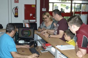 Los primeros abonados de la temporada.