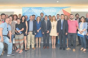 Momento de la presentación de los cursos de verano