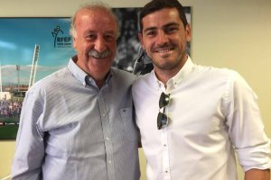 Del Bosque y Casillas serán amigos para siempre.