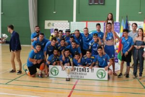 Los campeones de Andalucía.