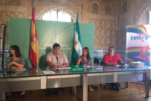 Estela Murcia, Ramón Soto, Ángela Montoya y Francisco Ferre durante la presentación del estudio