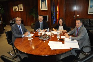 Imagen de la reunión mantenida hoy en Madrid.