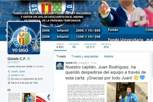 La despedida de Juan Rodríguez.