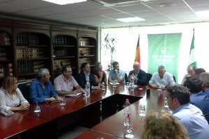 Reunión de Fomento con ayuntamientos sobre movilidad.