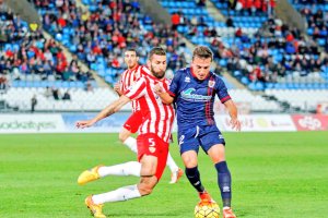 Carlos Cuéllar se despide del Almería.