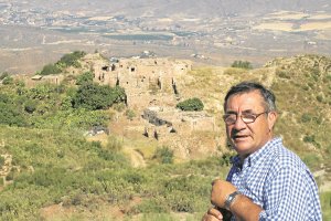 José Antonio García Ramos, en uno de sus recorridos por la provincia.