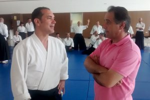 Juanjo Segura con Febles.