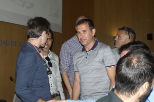 Esteban con la generación de Soriano.