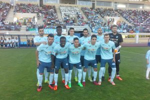 El once de la ida ante el CD Laredo.