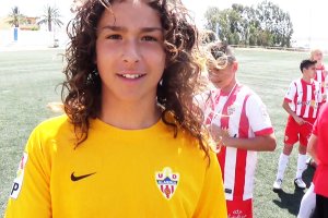 Eric, un portero con un gran futuro.