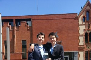 Los mellizos Jaime e Ignacio Soriano De la Cámara.