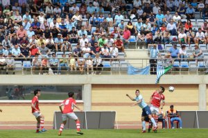 El CD El Ejido parte con ventaja de 1-0.