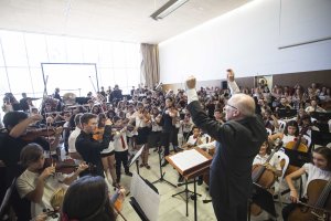 La OCAL durante la jornada de puertas abiertas celebrada el pasado sábado 18.