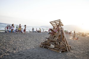 Los almerienses tomarán desde mañana por la tarde la playa.