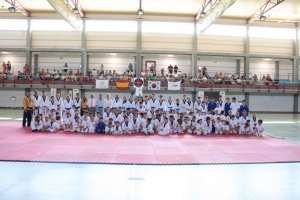 La gran familia del taekwondo roquetero.