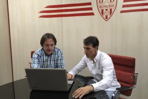 Andrés Fernández y Ángel Luis Catalina.