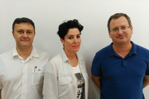 Emilio Galdeano, Ángeles Godoy y Juan Carlos Pérez