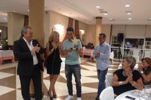 Noche de estrellas en el Club de Mar por Félix Crespo.