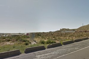 Parcela enajenada por la Junta de Andalucía situada en Huércal de Almería.