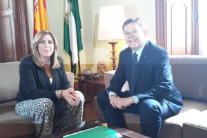 Susana Díaz y Ximo Puig, reunidos en Almería.