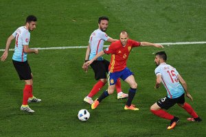 Iniesta lleva dos partidos espectaculares.