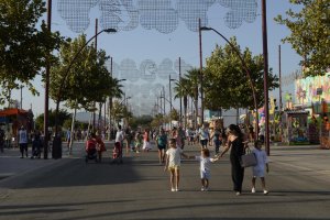 Recinto ferial en la Vega de Acá.