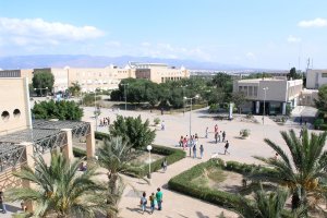Imagen del campus de la Universidad de Almería.